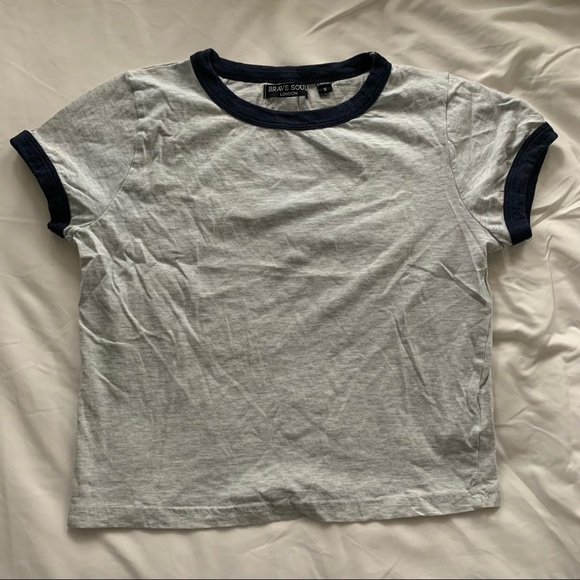 ASOS Short Sleeve Ringer Tee - Picture 2 of 3